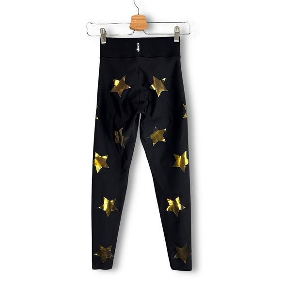 Ultracor Lux Essentials Gold Star Knockout Ultra High Black Active Leggings XS - Picture 6 of 9